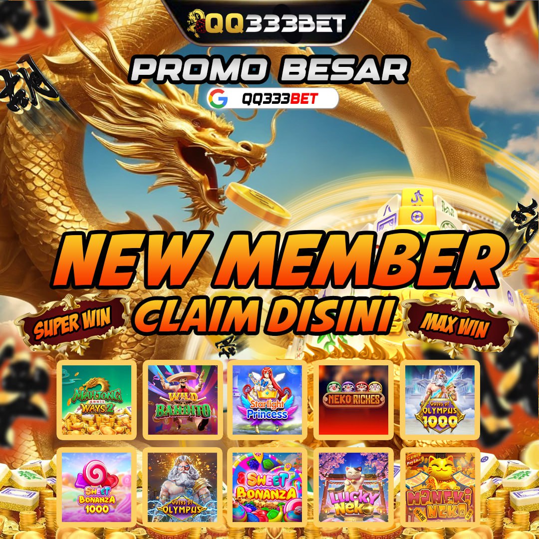 QQ333BET Pusat Game Online terkini Dengan Permainan Terlengkap Mudah Menang!