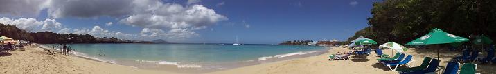 panoramica spiaggia sosua